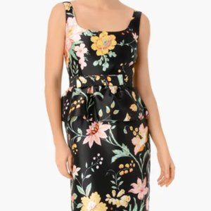 Floral Jacquard Mia Gown